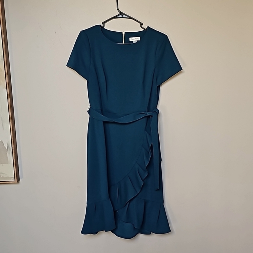 Calvin Klein Teal Dress